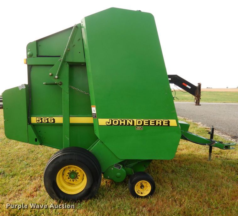 image for item DH6621 John Deere 566  round baler