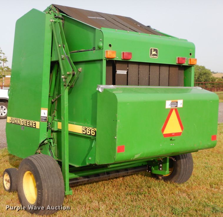 image for item DH6621 John Deere 566  round baler