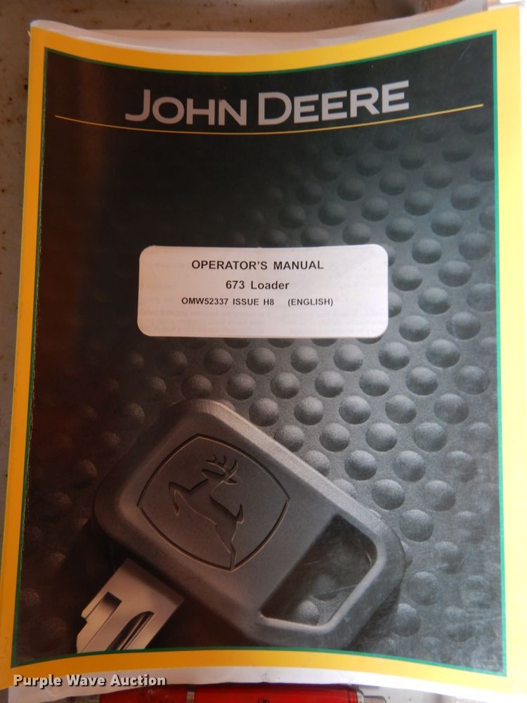 image for item DH6627 2008 John Deere 673 loader