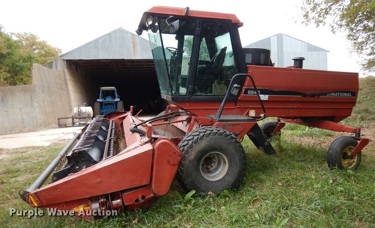 image for item DJ6828 International 8840  windrower