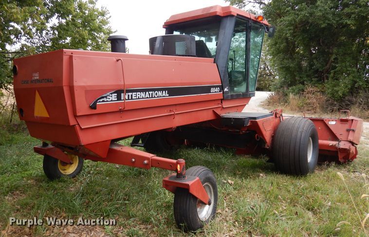 image for item DJ6828 International 8840  windrower