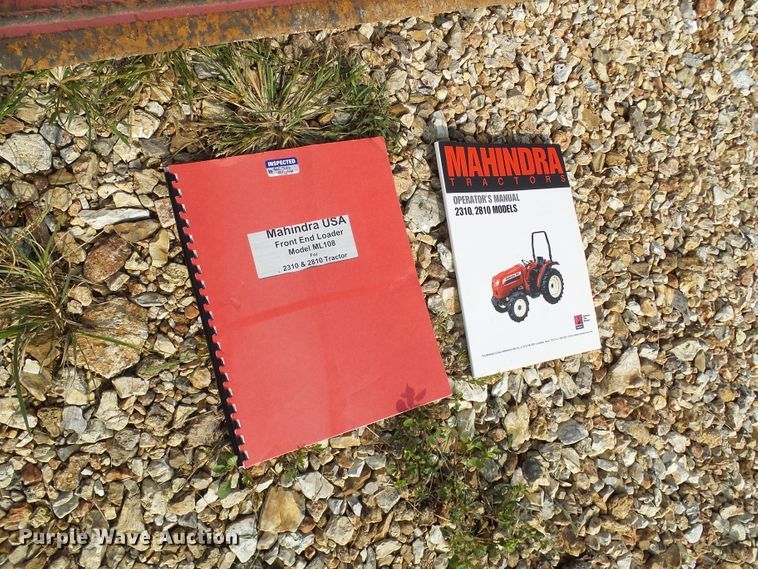 image for item EP9915 2005 Mahindra 2810  MFWD tractor