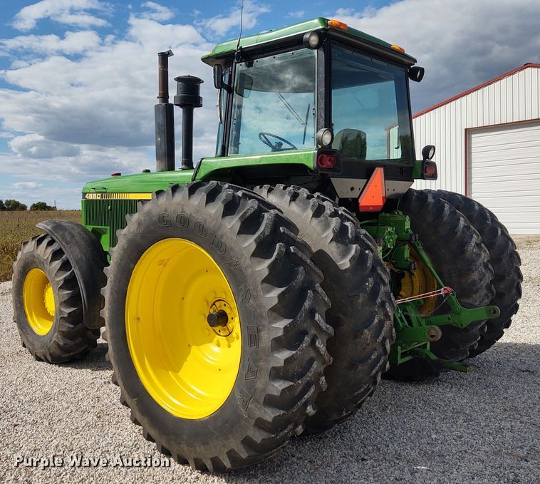 image for item EQ9444 John Deere 4650  MFWD tractor