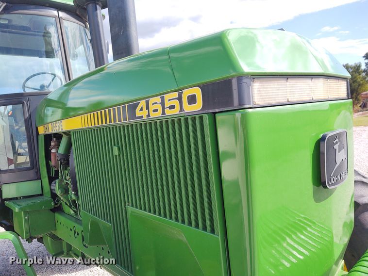 image for item EQ9444 John Deere 4650  MFWD tractor