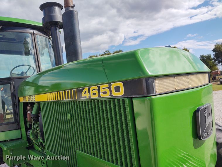 image for item EQ9444 John Deere 4650  MFWD tractor