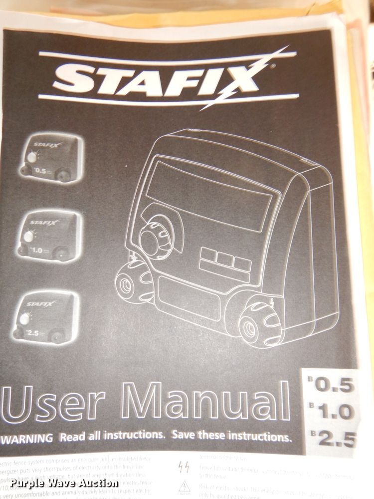 image for item GQ9764 Electric wire and fencers