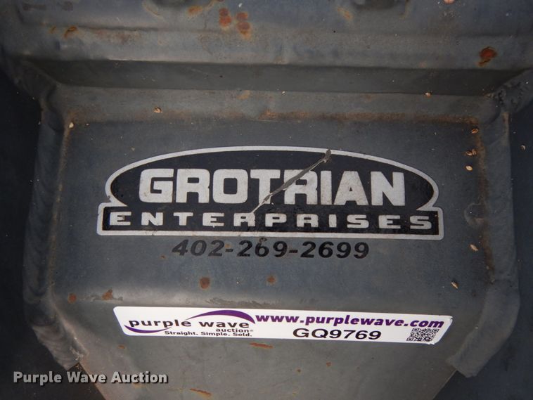 image for item GQ9769 Grotrian Enterprises skid steer root grapple bucket