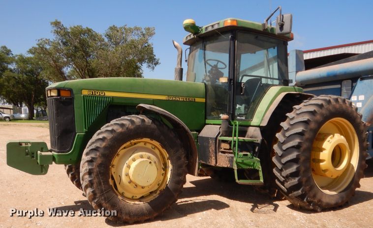 image for item HB9366 1997 John Deere 8100  MFWD tractor