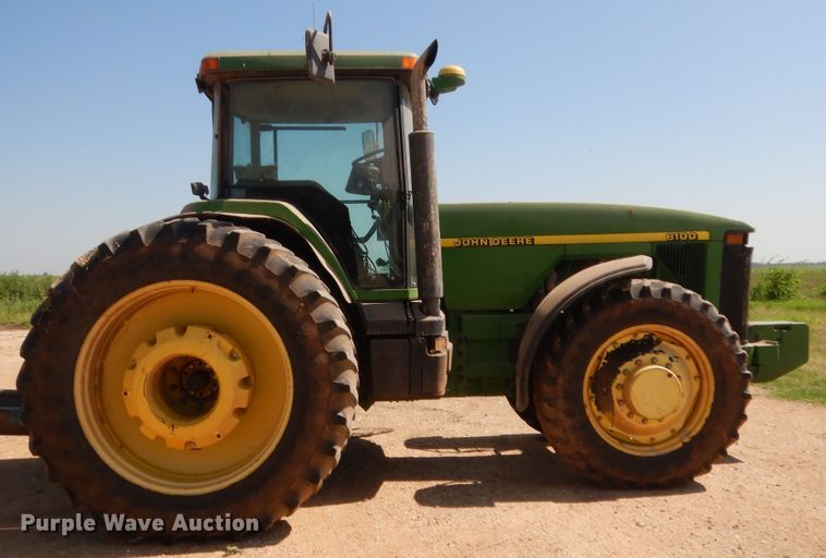 image for item HB9366 1997 John Deere 8100  MFWD tractor