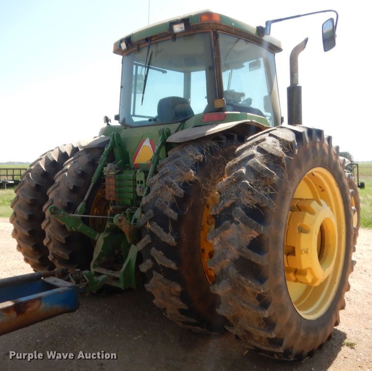 image for item HB9366 1997 John Deere 8100  MFWD tractor
