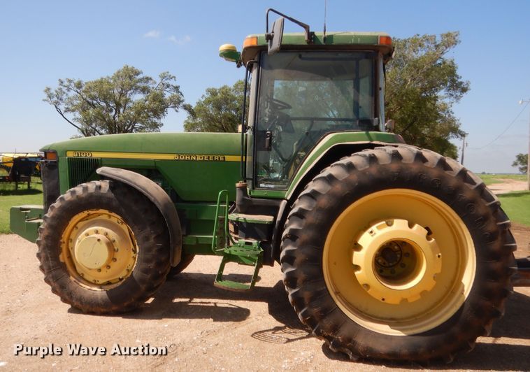 image for item HB9366 1997 John Deere 8100  MFWD tractor