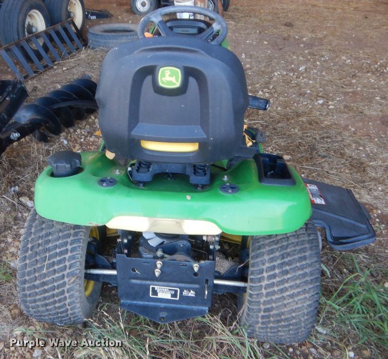 image for item HB9370 John Deere X324 lawn mower