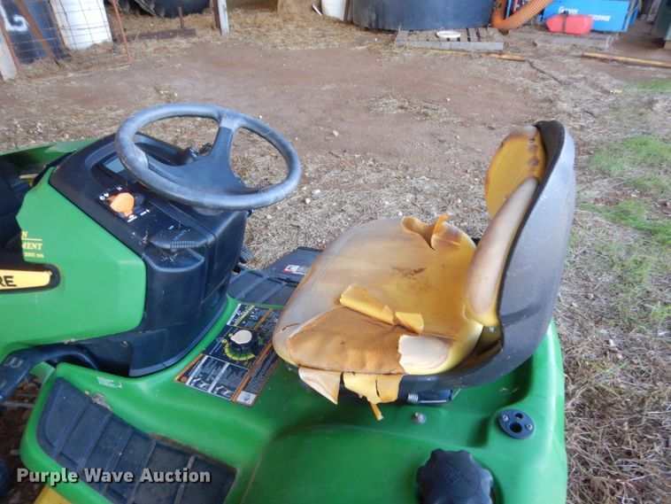 image for item HB9370 John Deere X324 lawn mower