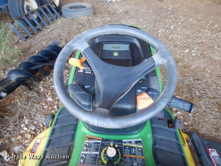 image for item HB9370 John Deere X324 lawn mower