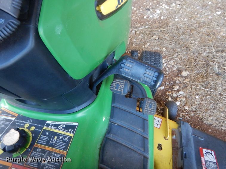 image for item HB9370 John Deere X324 lawn mower