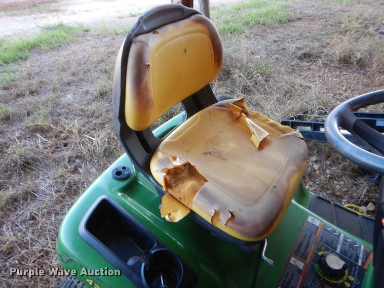 image for item HB9370 John Deere X324 lawn mower