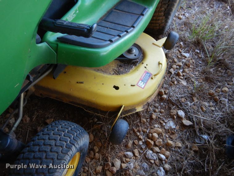 image for item HB9370 John Deere X324 lawn mower
