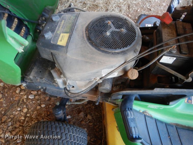 image for item HB9370 John Deere X324 lawn mower