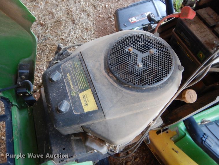 image for item HB9370 John Deere X324 lawn mower