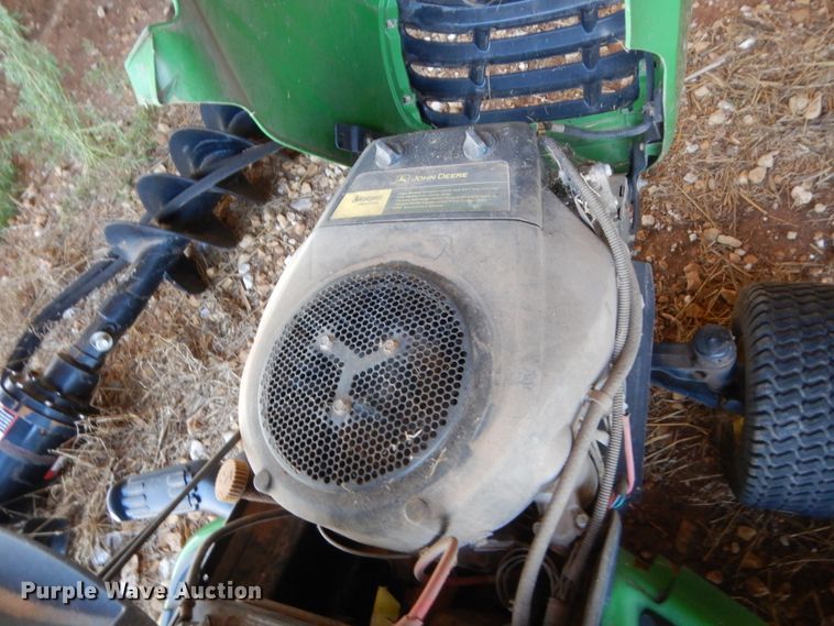 image for item HB9370 John Deere X324 lawn mower