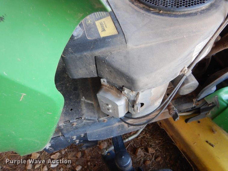 image for item HB9370 John Deere X324 lawn mower