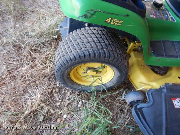 image for item HB9370 John Deere X324 lawn mower