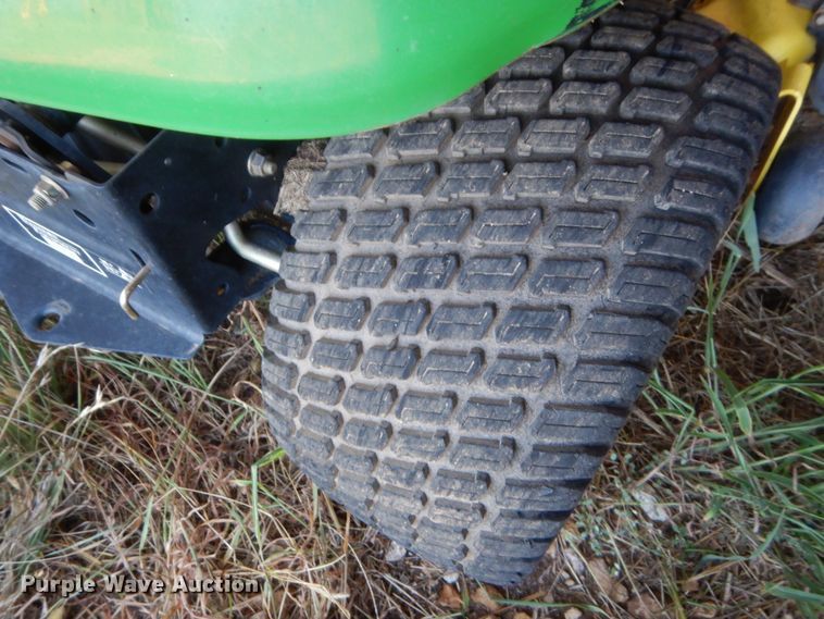 image for item HB9370 John Deere X324 lawn mower