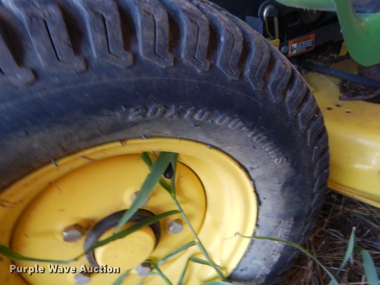 image for item HB9370 John Deere X324 lawn mower