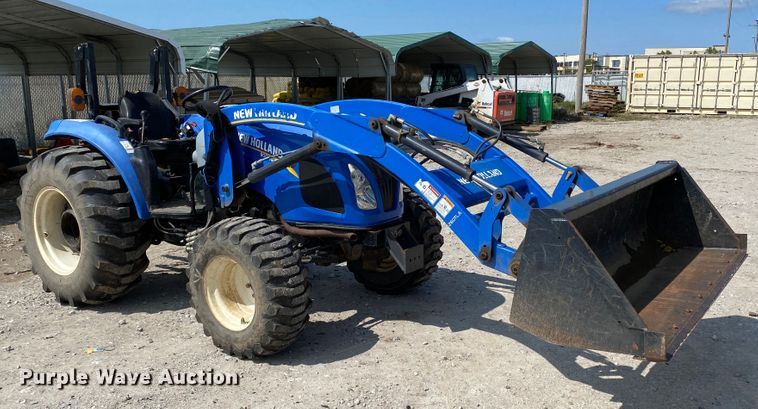 image for item HE9763 2014 New Holland Boomer 47  MFWD tractor