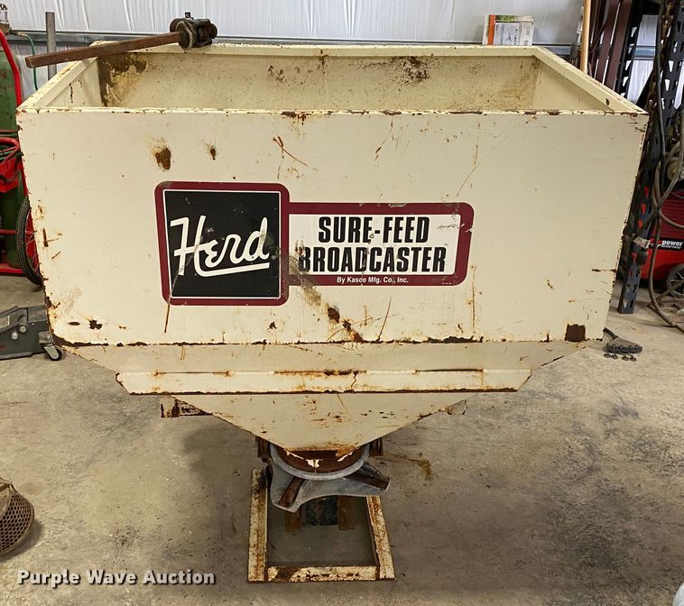 image for item HE9765 Herd 1200 broadcast seeder
