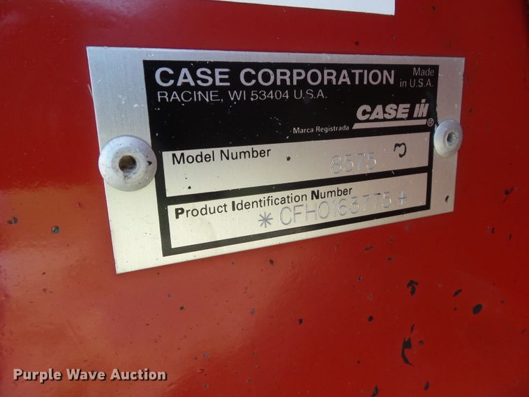 image for item HF9582 1998 Case IH 8575  large square baler