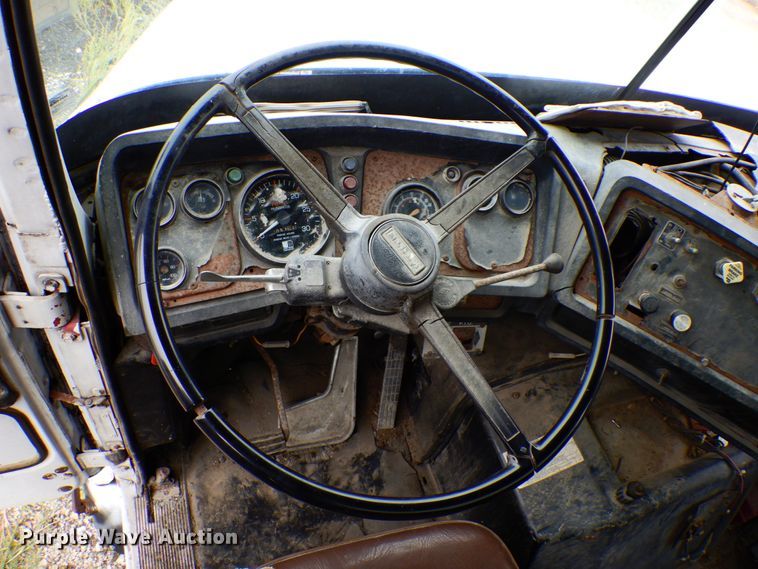 image for item HJ9636 1981 White Volvo RBS  seed tender truck