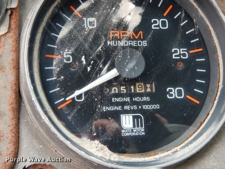 image for item HJ9636 1981 White Volvo RBS  seed tender truck