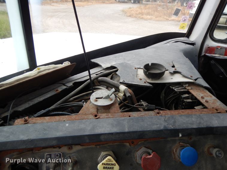 image for item HJ9636 1981 White Volvo RBS  seed tender truck