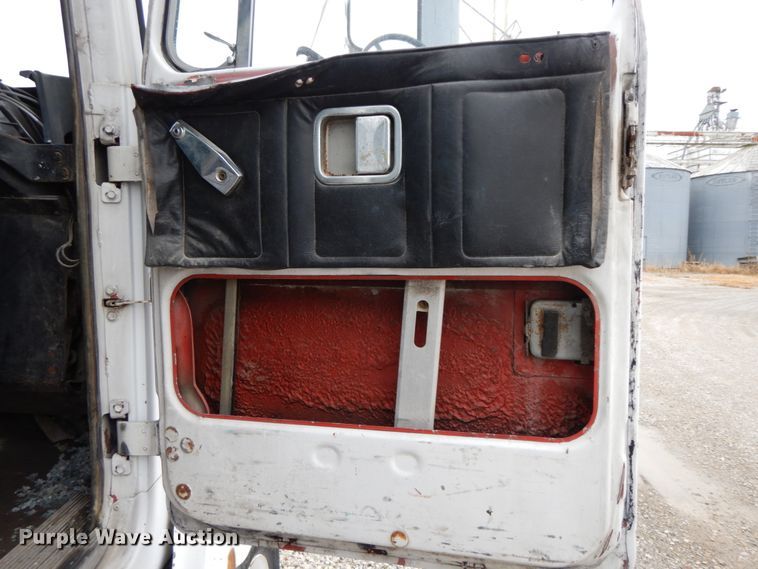 image for item HJ9636 1981 White Volvo RBS  seed tender truck