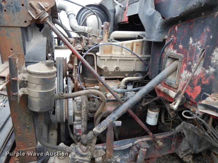 image for item HJ9636 1981 White Volvo RBS  seed tender truck