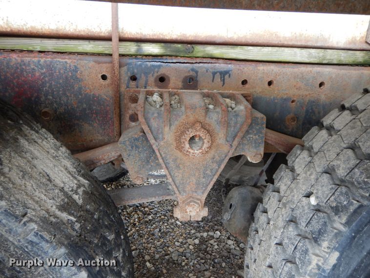 image for item HJ9636 1981 White Volvo RBS  seed tender truck