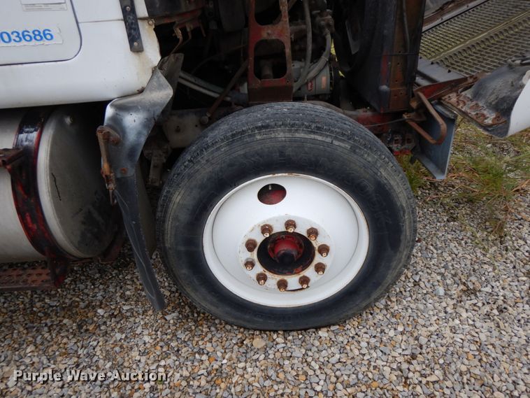 image for item HJ9636 1981 White Volvo RBS  seed tender truck