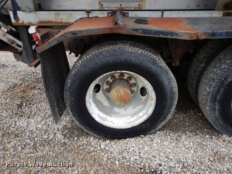 image for item HJ9636 1981 White Volvo RBS  seed tender truck