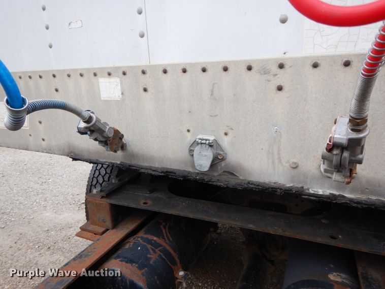 image for item HJ9637 1989 Wilson DWCH-100 double hopper bottom conversion grain trailer