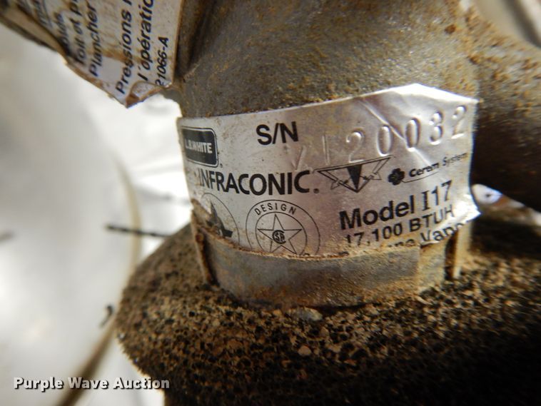 image for item HJ9644 Approximately 75 LB White heaters