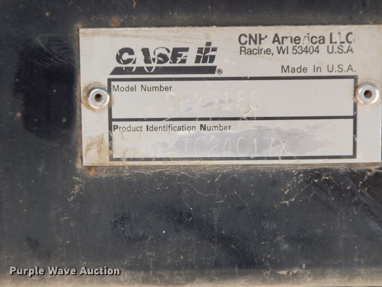 image for item HJ9659 2009 Case IH Patriot SPX3185 sprayer