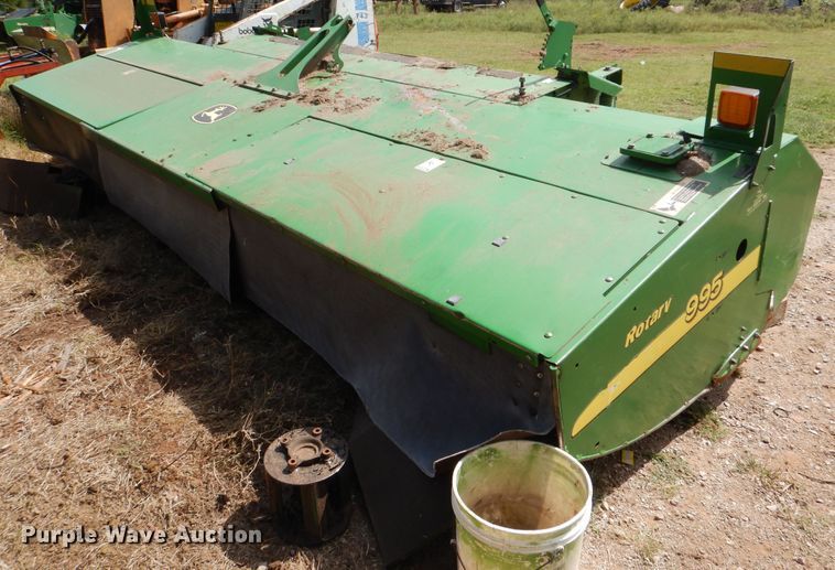 image for item HJ9921 John Deere 995 Rotary disc windrower head