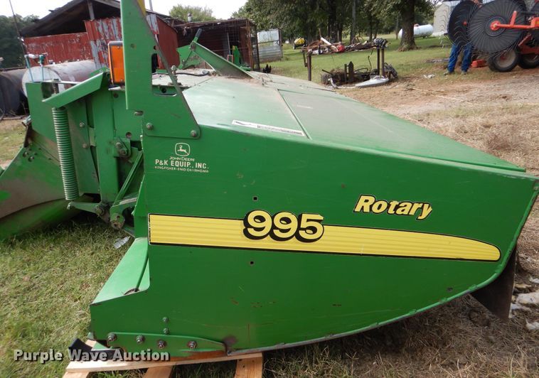 image for item HJ9921 John Deere 995 Rotary disc windrower head