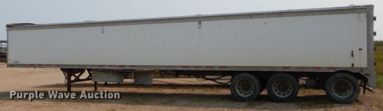 image for item HV9889 1999 Wilkens OK2GA26DCFST live bottom trailer
