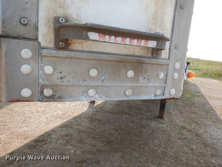 image for item HV9889 1999 Wilkens OK2GA26DCFST live bottom trailer