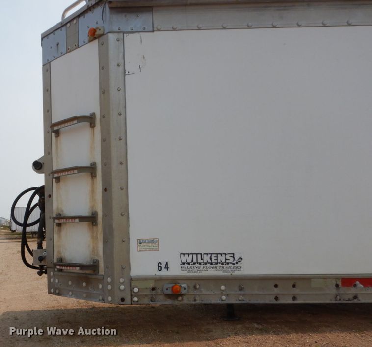 image for item HV9889 1999 Wilkens OK2GA26DCFST live bottom trailer