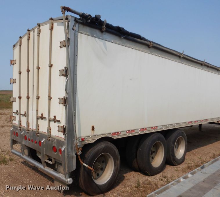 image for item HV9889 1999 Wilkens OK2GA26DCFST live bottom trailer