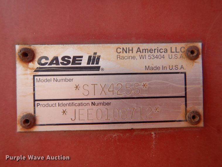 image for item DI0408 2003 Case IH STX425  4WD tractor