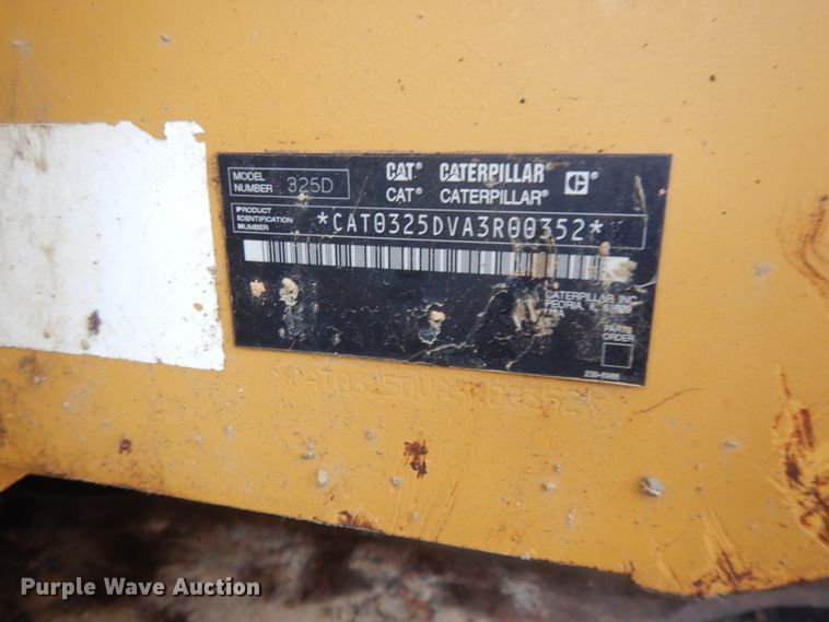 image for item DI0414 2006 Caterpillar 325D L  excavator